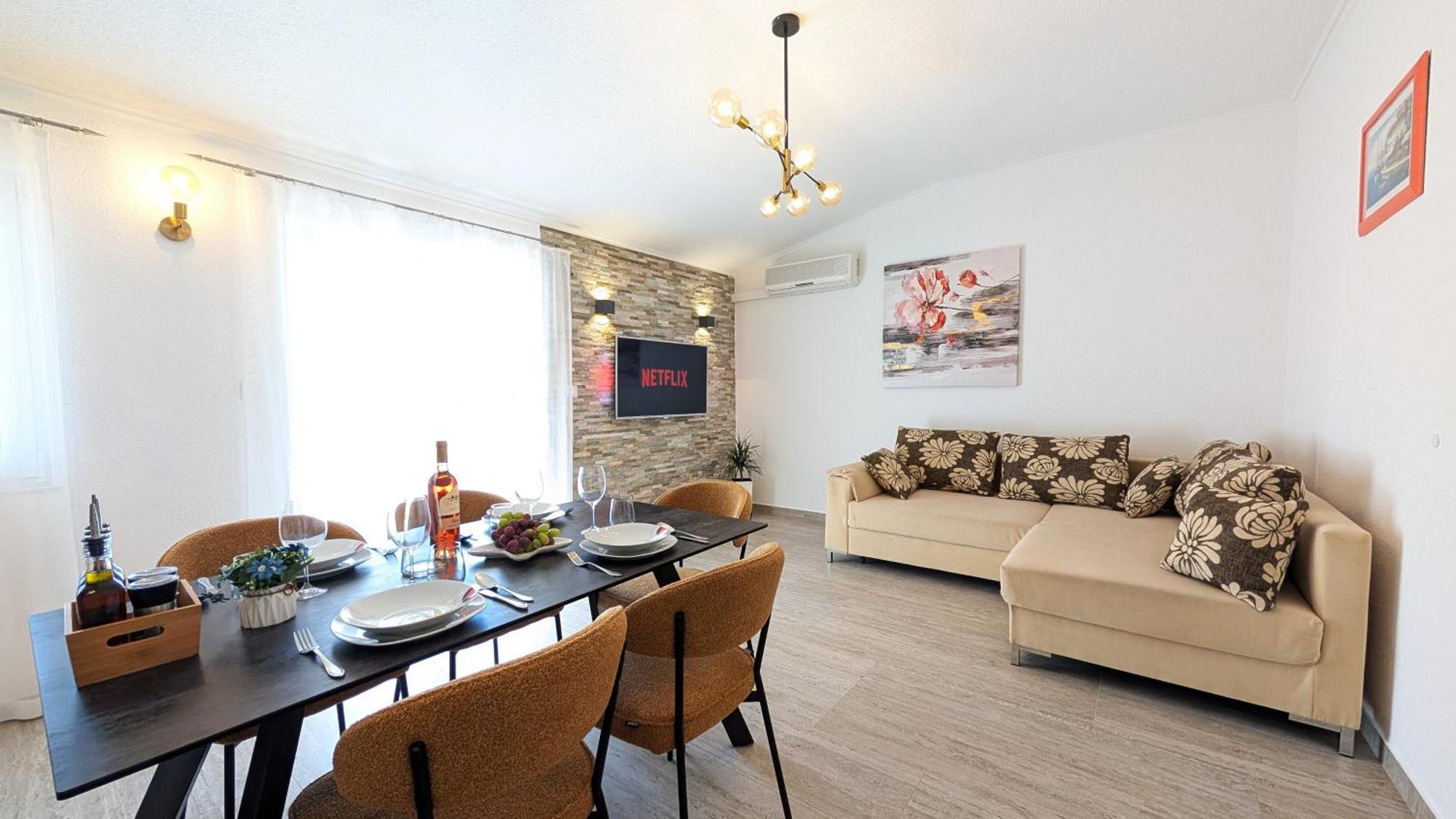 Modern 3Br Apartments In Zadar With Balcony Or Terrace, Free Parking & Ac 外观 照片