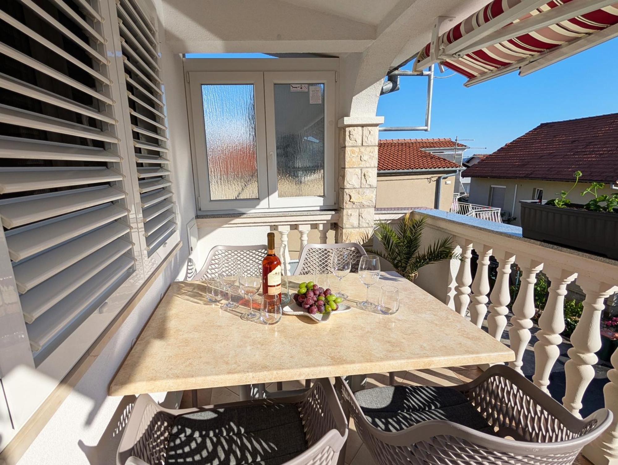 Modern 3Br Apartments In Zadar With Balcony Or Terrace, Free Parking & Ac 客房 照片